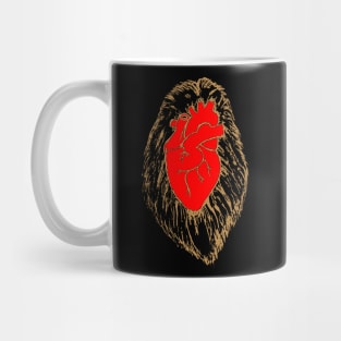 lion heart Mug